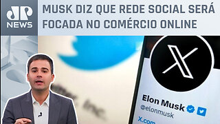 Bruno Meyer: Musk substitui tradicional logo do Twitter por um ‘X’; entenda