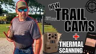 New Trail Cams + Scanning For Hogs In Thermal!