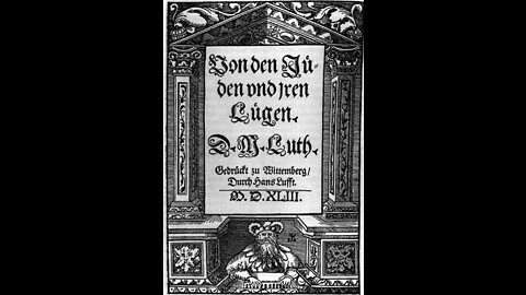 Martin Luther and the Jews: A historical and theological perspective