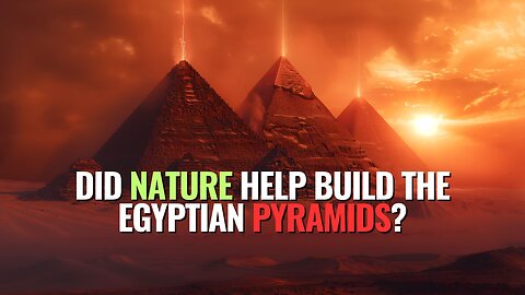 Did Nature Help Build the Egyptian Pyramids? #shorts #history #science