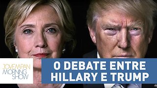 Caio Blinder: Trump estava descontrolado e Hillary manteve compostura | Morning Show