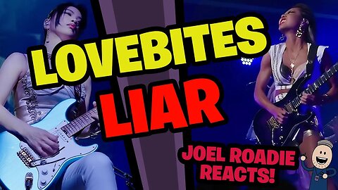 LOVEBITES / Liar (Official Live Video) - Roadie Reacts