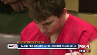 Parkland school shooter, Nikolas Cruz, court day rescheduled