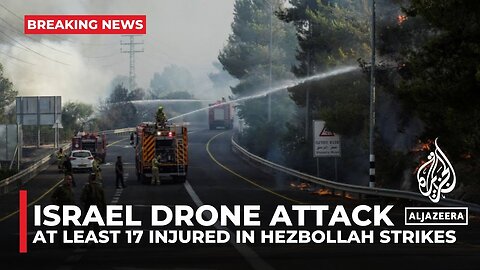 Hezbollah drone ‘swarm’ hits military, civilian areas deep in Israel