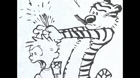 Calvin and Hobbes the Hair Cut