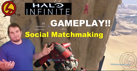 Halo Infinite 2nd Beta - Will Plays Social Matchmaking - Strongholds/Slayer | Solo Play