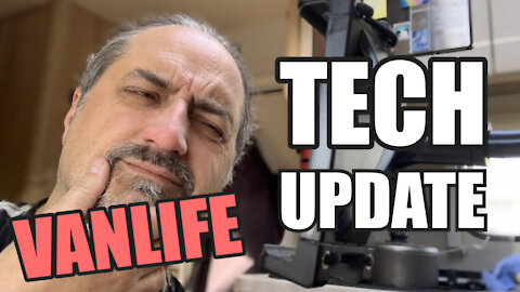 Time For a VANLIFE TECH UPDATE 💻😎👍 #vanlife
