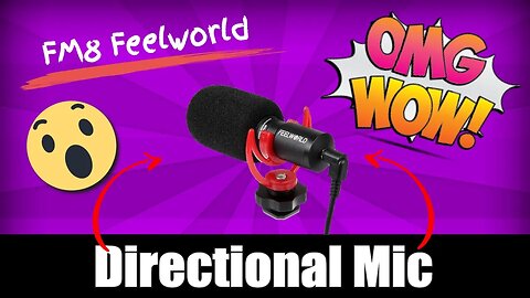 Best Mic For Youtube Under $50 | feelworld FM8 Review