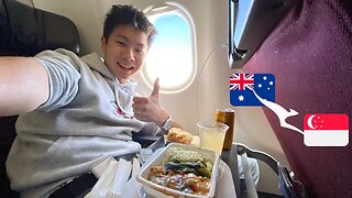 QANTAS = GOOD FOOD & GOOD CREW 🥰