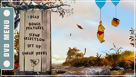 The Many Adventures of Winnie the Pooh - DVD Menu