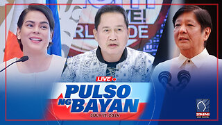 LIVE: Pulso ng Bayan kasama sina Admar Vilando at Jade Calabroso | July 17, 2024
