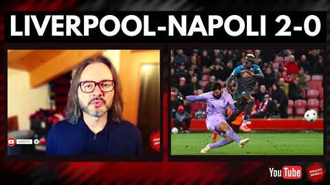 LIVERPOOL-NAPOLI 2-0, sconfitta ininfluente e immeritata, la compattezza della squadra di Spalletti