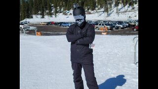Brundage Ski Resort ~ Man In Black