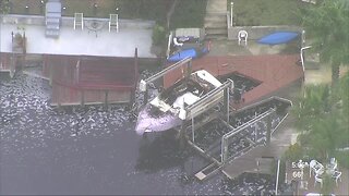 Person suffers burns after boat catches fire in Pasco Co.