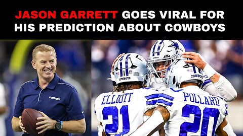 Jason Garrett goes viral for his prediction about Cowboys