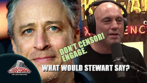 Jon Stewart Defends Joe Rogan: "Don't Silence. Engage."
