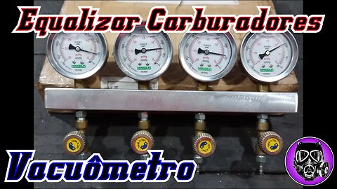 Como fazer um Vacuômetro - EQUALIZAR CARBURADORES - MMG-SA 146