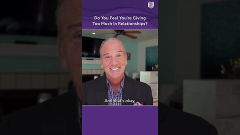 Do You Feel You’re Giving Too Much in Relationships? #shorts