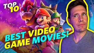 TOP 10 BEST Video Game Movies!