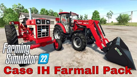 Farming SImulator 22 Case IH Farmall Anniversary DLC Pack First Look