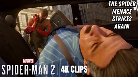 Spider-Man & Miles Morales Kidnap J. Jonah Jameson Among Other Crimes | Spider-Man 2 4K Clips
