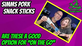 Simms Pork Snack Sticks review | Are these good for Triple B&E