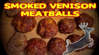 Smoked Venison Meatballs | Pit Boss 1600 Elite | Venison Recipe