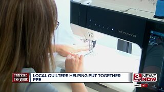 Local Quilters Helping Put Together PPE
