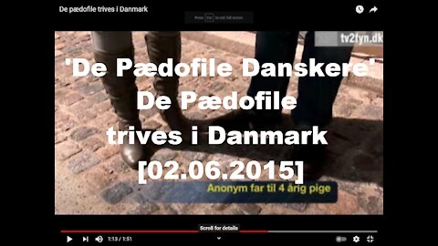 Tv2Fyn: De Pædofile stortrives i Danmark [02.06.2015]