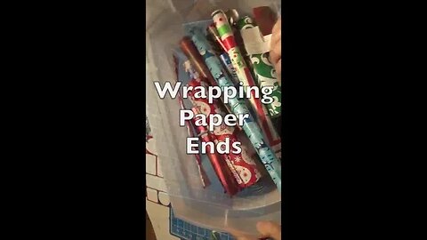 Wrapping Paper Christmas Cards