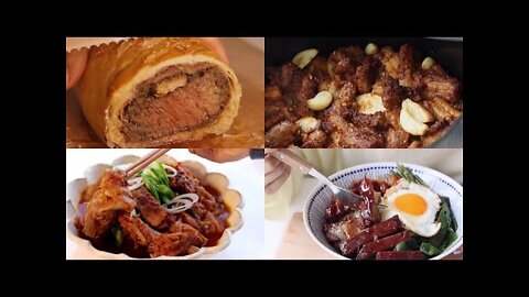 Super Easy Recipe : Cheese ribs, BBQ pork rice, Wellington steak,