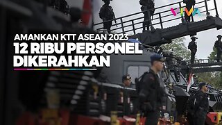 Tampang Garang Kapal dan Pasukan TNI-Polri Jaga Ketat KTT ASEAN