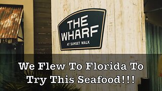 We Flew To Florida To Try This Seafood | The Wharf At Sunset Walk |Kissimmee , NJ | TobiasEats