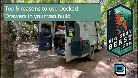 The top 5 reasons to include Decked Drawers in a van build @Decked