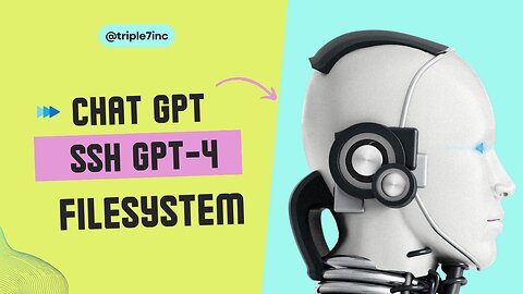 Behind-the-Scenes with ChatGPT GPT-4: A Real-Time SSH Filesystem Tour