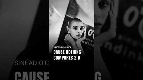 Sinéad O'Connor • Nothing compares 2 U (lyrics video) #Shorts