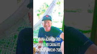 Café da manhã da Cabana Alameda dos Pinhais em Caraá RS Contato 51 99249-7585