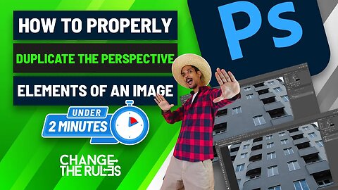 How To Properly Duplicate The Perspective Elements Of An Image