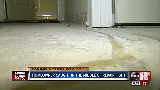 Tampa homeowner left with damaged condo 8 months after flooding