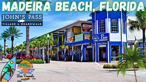 Checking Out John's Pass Village & Boardwalk Shopping Mall In Madeira Beach Florida 🌴