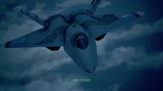 Ace Combat 7 Mission 14 Ace, S Rank YF-23