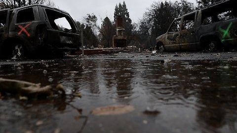 Flash Floods, Mudslides Hit Areas In California Burned By Wildfires