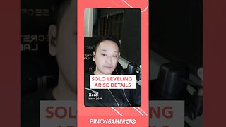 Solo Leveling Arise game #sololeveling #philippines #pinoygamerph #podcastph #podcastphilippines