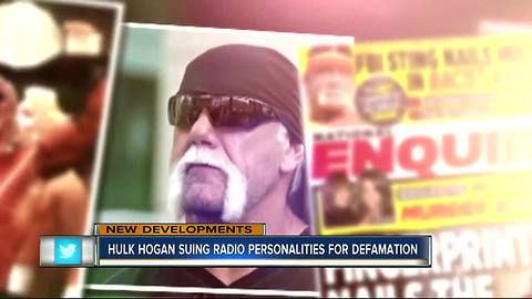 Hulk Hogan suing radio personalities for defamation