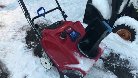 How To Start Your Toro Power Clear 2 Cycle Rtek Single Stage Snow Blower