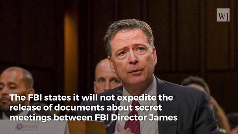 FBI Refuses to Release Docs About Secret Comey-Obama Meeting, Says America Doesn't Need to Know
