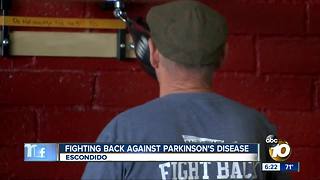 Fighting back against Parkinson's Disease at Escondido gym