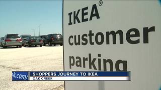 IKEA prepared for traffic on opening day