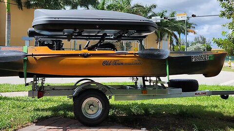 WHY? a Trailer for Kayak Fishing? Malone Kayak Trailer (MegaSport, Lowbed)