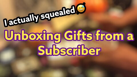 Unboxing Gifts I received from a YouTube Subscriber 🥹😘🙏🏾